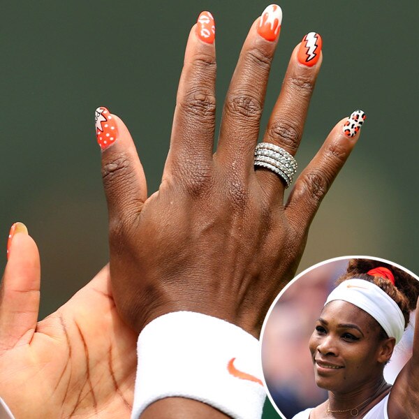 Rio Olympics 2016: Serena Williams's Best On-Court Manicure Moments | Vogue